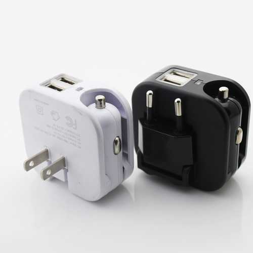 WTA-513UC 2.1A Multifunction Universal Travel Charger Converter With Car Charger
