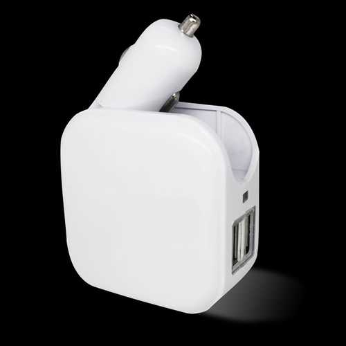 WTA-513UC 2.1A Multifunction Universal Travel Charger Converter With Car Charger