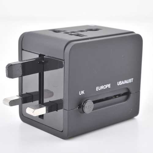 WTA-506 Multifunction Universal Worldwide Travel Charger Converter Adapter Plug