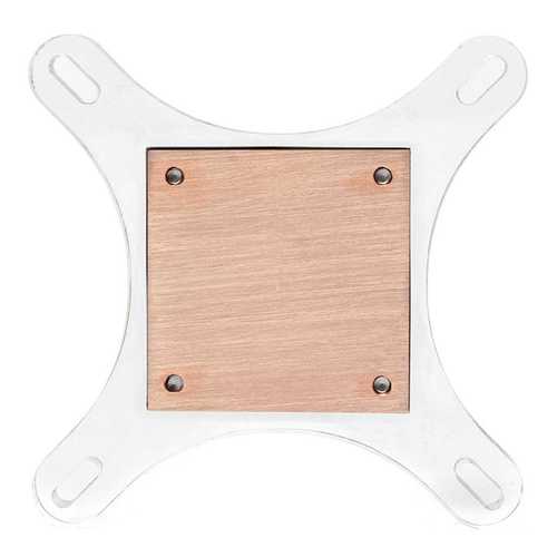 Water Cooling Block 50mm Copper Base Cool Inner Channel For AMD INTEL CPU