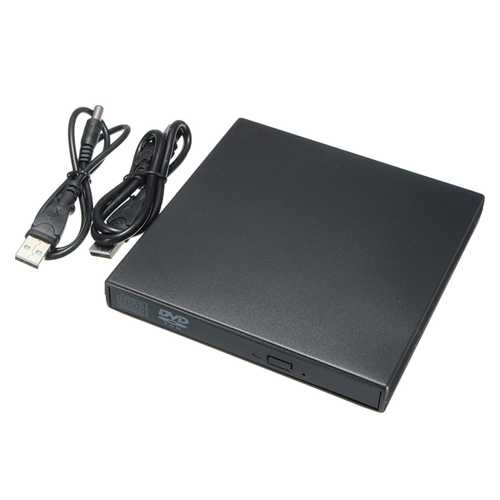 USB2.0 External DVD ROM Player Reader CD±RW Combo Burner Drive For Laptop PC Optical Drive
