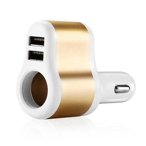 Jouroom C-M305 3.1A Cigar Lighter Socket Adapter Car Charger for iPad iPhone Samsung Huawei Xiaomi