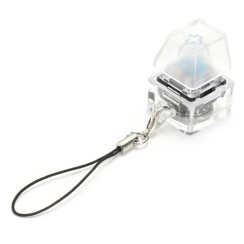 Keyboard Switch Tester Kit Backlit Light Up Mechanical Keycap Keychain for Cherry-MX-Switch
