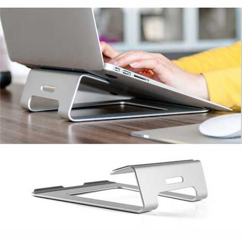Aluminum Laptop Holder Stand Dock Desk Pad For MacBook Pro Air Tablet Notebook