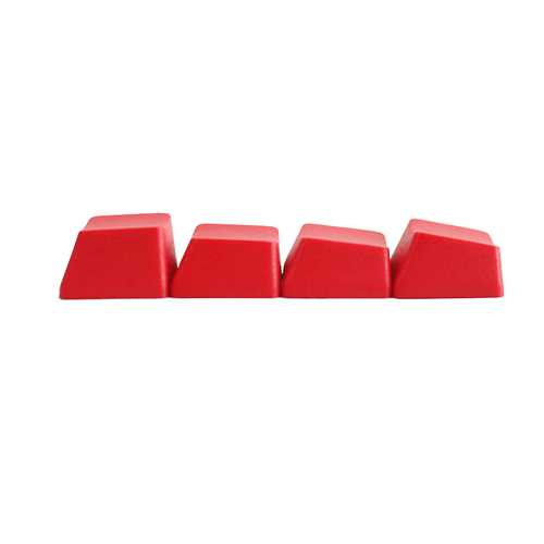 4Pcs a Set Blank R1 R2 R3 R4 Multiple Color PBT Thick OEM Profile Keycaps for Mechanical Keyboard