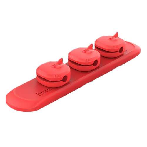 HOCO PH3 Magnet Cable Clips Earphone Clips Wire Organizer Desktop Cord Cable Holder