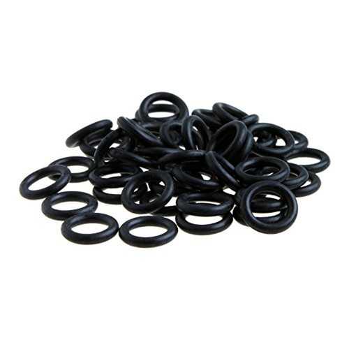 100 Mechanical Keyboard Keycap Rubber O-Ring Switch Dampeners for Cherry MX