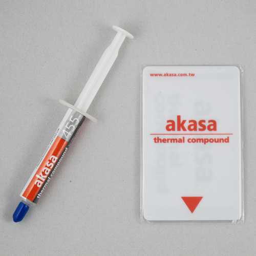 Akasa AK-455-5G Grey New Improved Formulated Thermal Compound Silicone For CPU Heat Sink Cooler