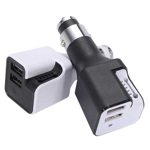 Dual USB Mini Car Air Purifier Car Charger for Samsung Xiaomi Huawei iphone