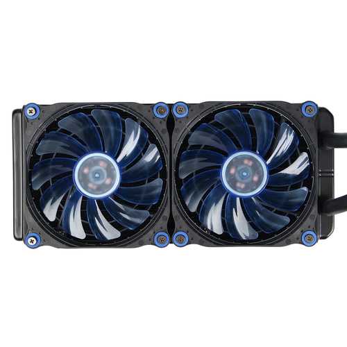240mm Silent CPU Water Liquid Cooler LED Light Cooling Fan