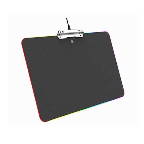 9 Colors LED Light RGB Gaming Mouse Pad With Induction Touch Switch