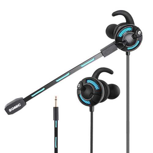 SOMiC G618 PRO Bluetooth 4.1 Wireless In-ear Mobile Gaming Earphone Headphone with Dual Mic