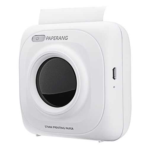 PAPERANG P1 Bluetooth 4.0 Printer Photo Printer Phone Wireless Connection Printer With PU Case Bag