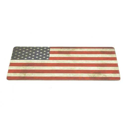 600x300x3mm America National Flag Pattern Large Mouse Pad Laptop Computer Desk Mat