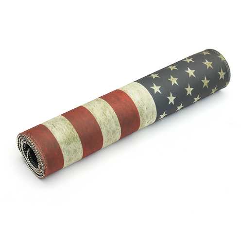600x300x3mm America National Flag Pattern Large Mouse Pad Laptop Computer Desk Mat