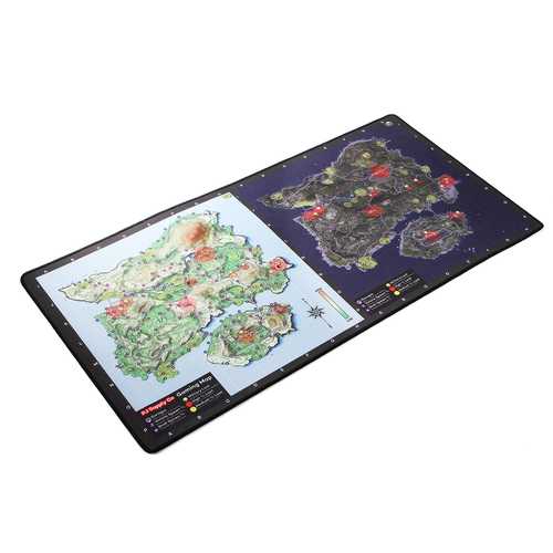 785*390mm Large Mouse Pad Tactical Map for Playerunknown's Battlegrounds
