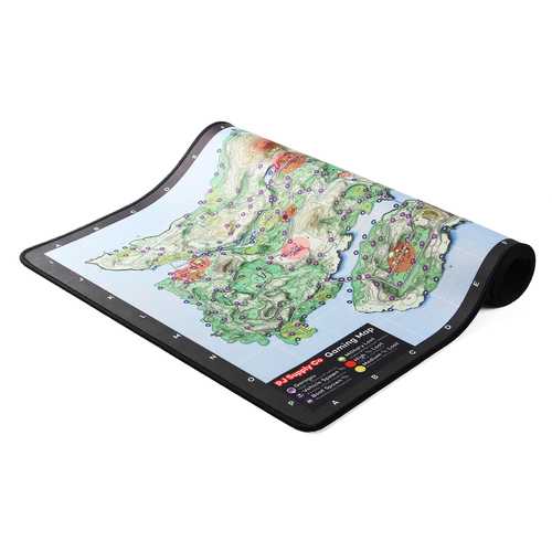 785*390mm Large Mouse Pad Tactical Map for Playerunknown's Battlegrounds