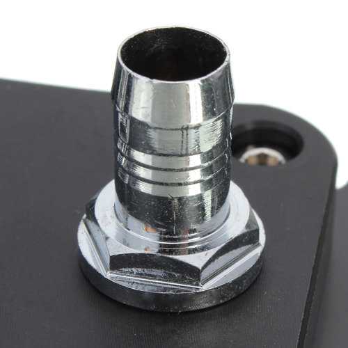 Black POM CPU Water Cooling Block for AMD AM2 AM3 for Intel 775 1155 1156