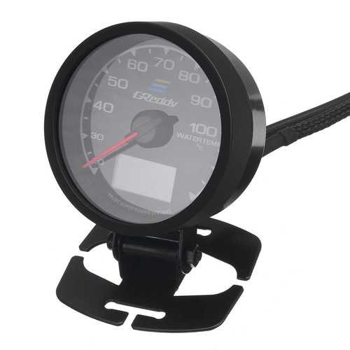 G1/4 Colorful LED Light Water Cooling Temperature Thermometer for Comuputer Motorcycle MOD