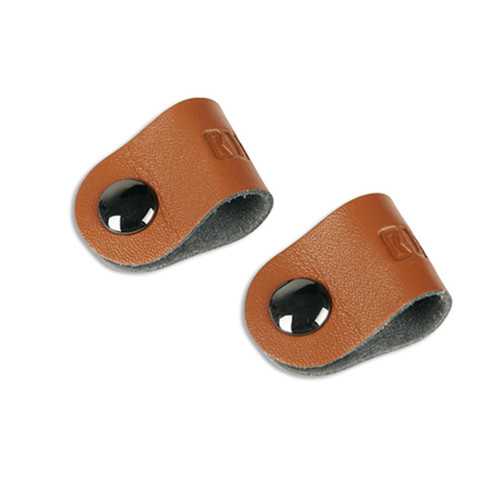 BUBM 2PCS Leather Magnetic Button Earphone Data Cable Clip Desktop Accessory Organized Holder