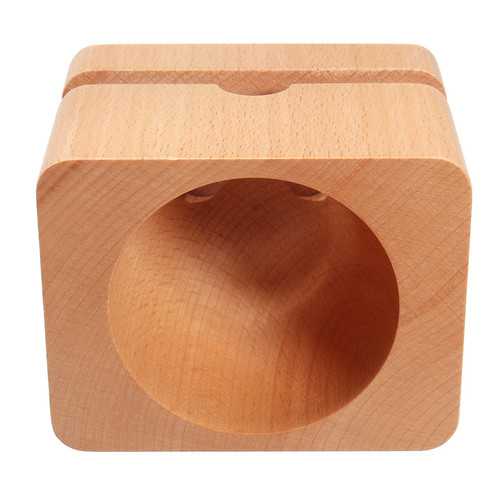 Wooden Natural Sound Amplifier Desktop Phone Holder Stand for iPhone Xiaomi Mobile Phone