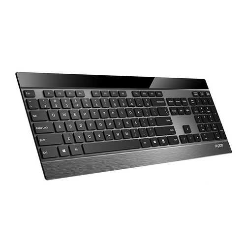 Rapoo MT980 Multi-mode Wireless Bluetooth Ultra Slim 4mm Keyboard and MT750 Rechargeable Mouse Combo