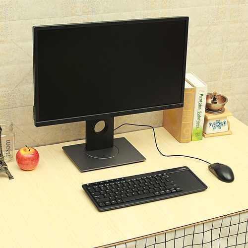 Rapoo K2600 2.4G Wireless Touch Keyboard Slim Keyboards With Touch Pad Panel for Smart TV Box PC