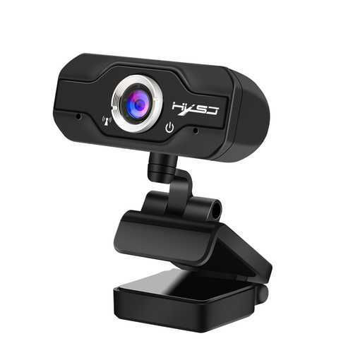 HXSJ S60 1080P 1920*1080 CMOS Sensor Webcam Built-in Microphone Adjustable Angle for Laptop Desktop