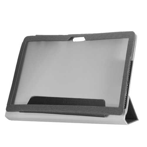 PU Leather Folding Stand Tablet Case Cover for 10.1 Inch Teclast M20
