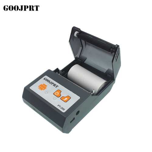 GOOJPRT Printer 58MM Wireless Bluetooth Thermal Receipt Printer Machine For Android Apple iOS