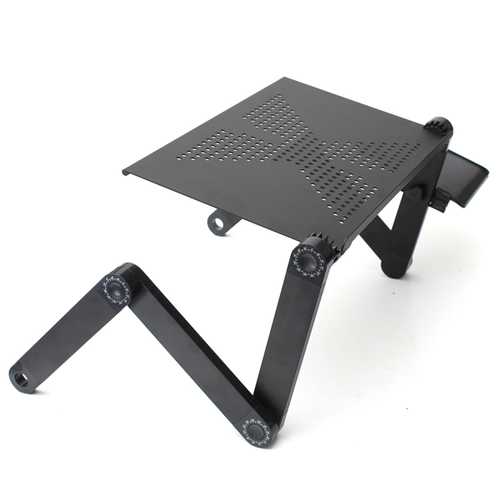 Folding Table Stand for Notebook Laptop with Mouse Holder