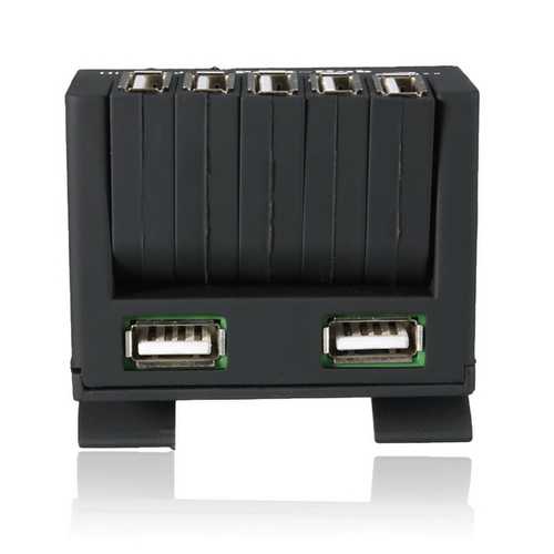 High Speed 7 Ports USB 2.0 External Hub Adapter for PC Laptop Notebook