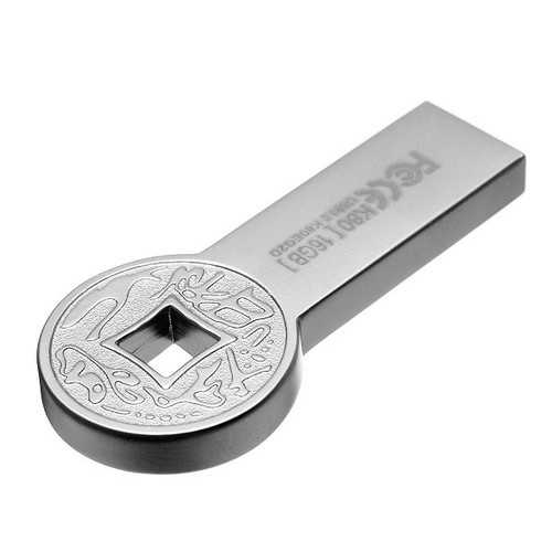 EAGET K80 Flash Drive USB 3.0 Pen Drive Fashion Round Ancient Coins Metal Waterproof