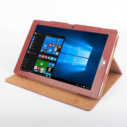 Folding Stand PU Leather Case Cover for Chuwi HiBook