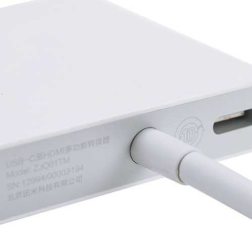 Original Xiaomi USB Type-C to USB 4K Display Adapter Hub For Xiaomi Mibook Macbook