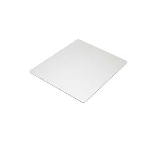 Metal Aluminum Alloy Slim 220x180x2 mm Mouse Pad With Non-slip Rubber Base