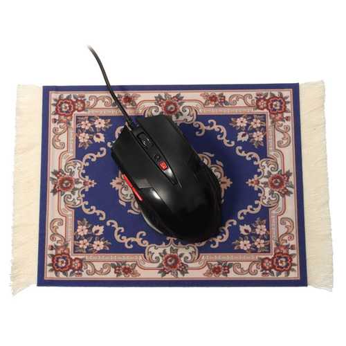 28cm x 18cm Bohemia Style Persian Rug Mouse Pad For Desktop PC Laptop Computer