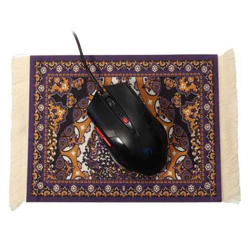 27.5cm x 18cm Bohemia Style Persian Rug Mouse Pad For Desktop PC Laptop Computer