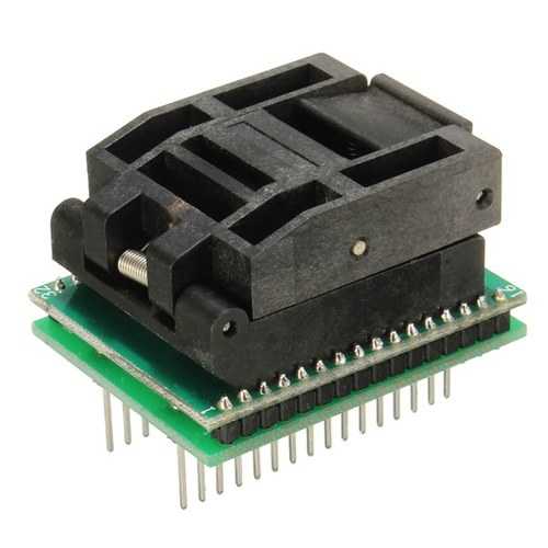 Flap QFP32 TQFP32 PQFP32 TO DIP32 Programmer Socket Adapter Universal Converter