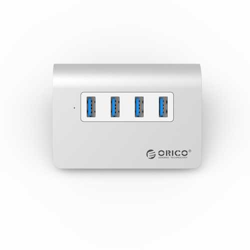 ORICO M3H4 Aluminum 4-Port USB 3.0 Hub for Smartphones Tablets Laptops Desktops