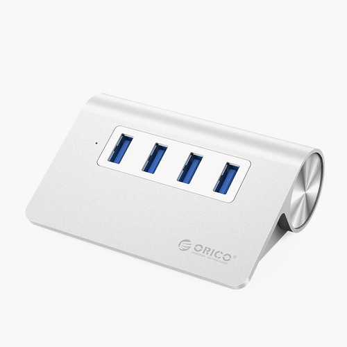 ORICO M3H4 Aluminum 4-Port USB 3.0 Hub for Smartphones Tablets Laptops Desktops