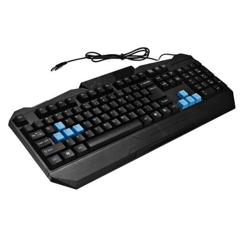 Original Mototech K68D 104 Key High Cap Design Wired Keyboard Black