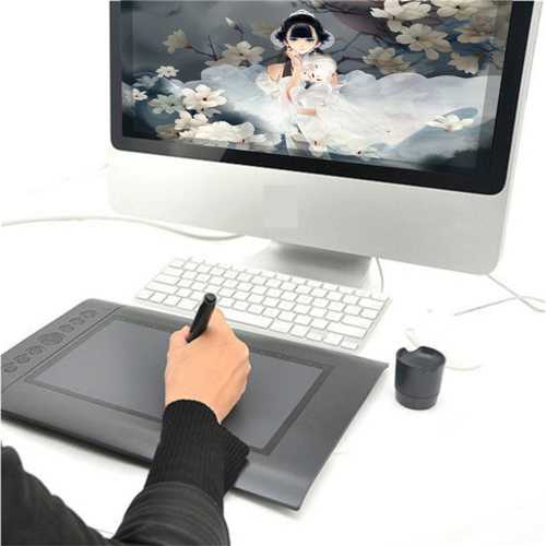 Professional USB Art Graphic Drawing Tablet Painting Board Digital Pad With Pen