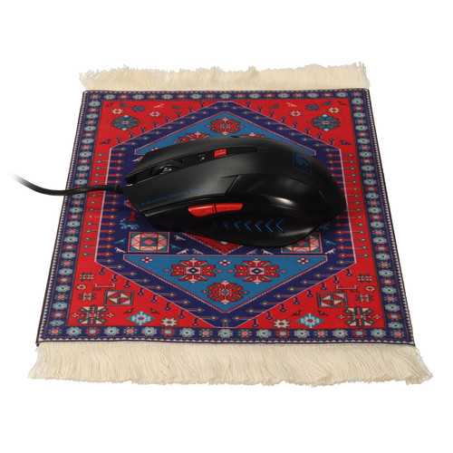 28cm x 18cm Bohemia Style Persian Rug Mouse Pad Multiple Pattern Mouse Mat For Desktop PC Laptop