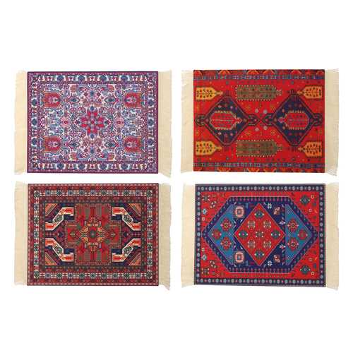 28cm x 18cm Bohemia Style Persian Rug Mouse Pad Multiple Pattern Mouse Mat For Desktop PC Laptop