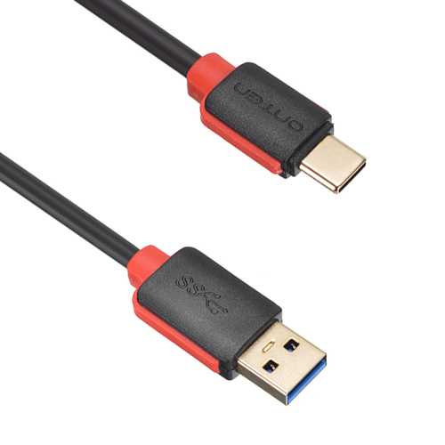 Onten OTN 69001 Flashing USB Type C Cable for devices with Type C port