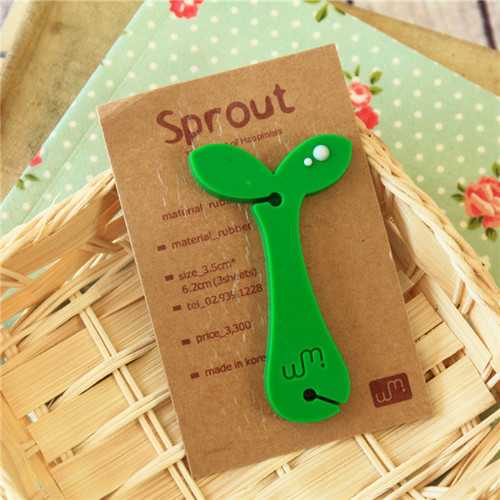 Grass Shaped cable organizer winder cable holder headphone earphone organizer wire holder