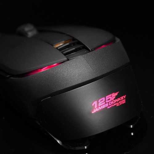 James Donkey 125M 5000DPI 6 Buttons USB Wired Optical Gaming Mouse for Laptop PC Gamers