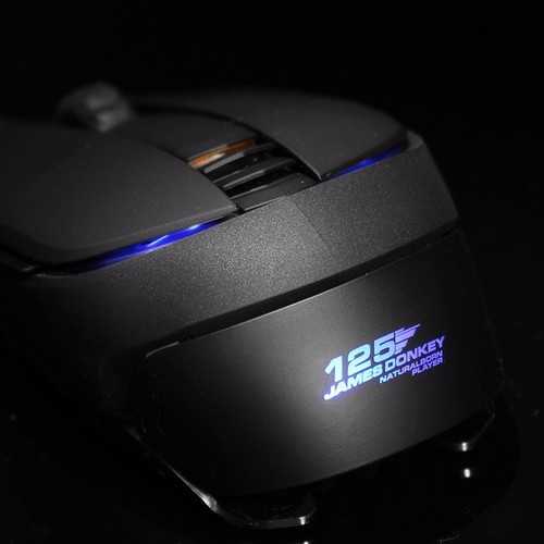 James Donkey 125M 5000DPI 6 Buttons USB Wired Optical Gaming Mouse for Laptop PC Gamers
