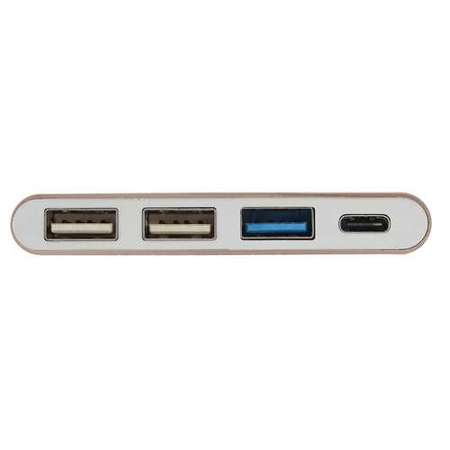 4 in 1 Type C to 3 Port USB USB-C Multi Port Charging Converter HUB for Macbook DataTransfer